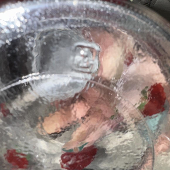 Vintage Apple Anchor Hocking Set Apple Carafe Juice Pitcher and 3 Glasses OLA000 - Picture 5 of 12